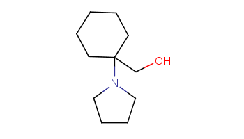 C1CCC(CC1)(CO)N2CCCC2 