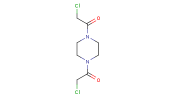 C1CN(CCN1C(=O)CCl)C(=O)CCl 