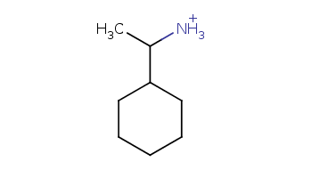 CC(C1CCCCC1)[NH3+] 
