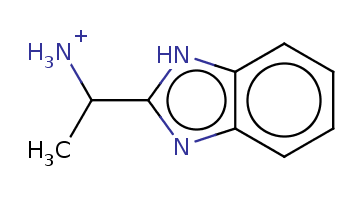 CC(c1[nH]c2ccccc2n1)[NH3+] 
