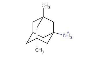 CC12CC3CC(C1)(CC(C3)(C2)[NH3+])C 