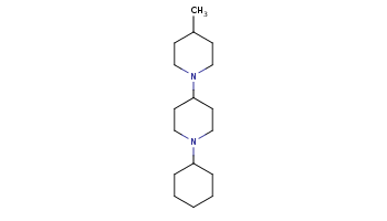 CC1CCN(CC1)C2CCN(CC2)C3CCCCC3 