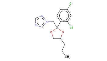 CCCC1COC(O1)(Cn2cncn2)c3ccc(cc3Cl)Cl 