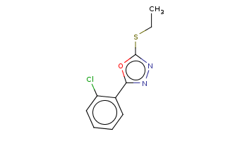 CCSc1nnc(o1)c2ccccc2Cl 