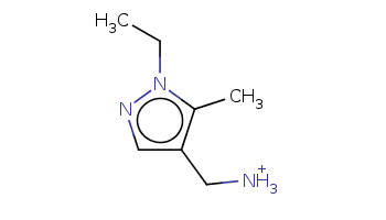 CCn1c(c(cn1)C[NH3+])C 