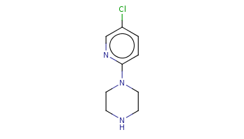 c1cc(ncc1Cl)N2CCNCC2 