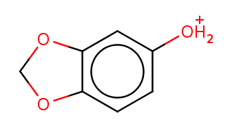 c1cc2c(cc1[OH2+])OCO2 