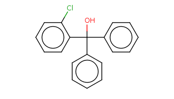 c1ccc(cc1)C(c2ccccc2)(c3ccccc3Cl)O 