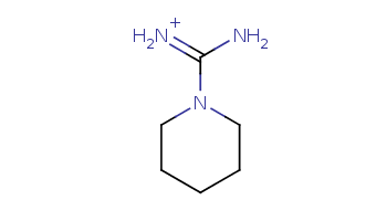 C1CCN(CC1)C(=[NH2+])N 