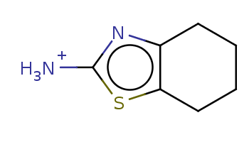 C1CCc2c(nc(s2)[NH3+])C1 