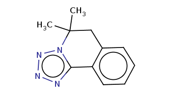 CC1(Cc2ccccc2-c3n1nnn3)C 