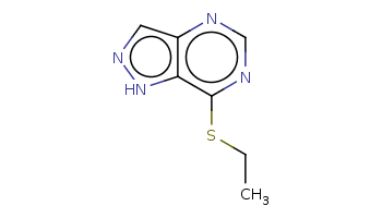 CCSc1c2c(cn[nH]2)ncn1 