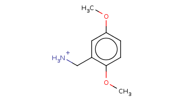 COc1ccc(c(c1)C[NH3+])OC 