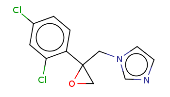 c1cc(c(cc1Cl)Cl)C2(CO2)Cn3ccnc3 