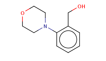 c1ccc(c(c1)CO)N2CCOCC2 