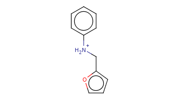 c1ccc(cc1)[NH2+]Cc2ccco2 