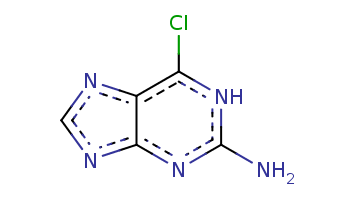 c1nc-2c([nH]c(nc2n1)N)Cl 